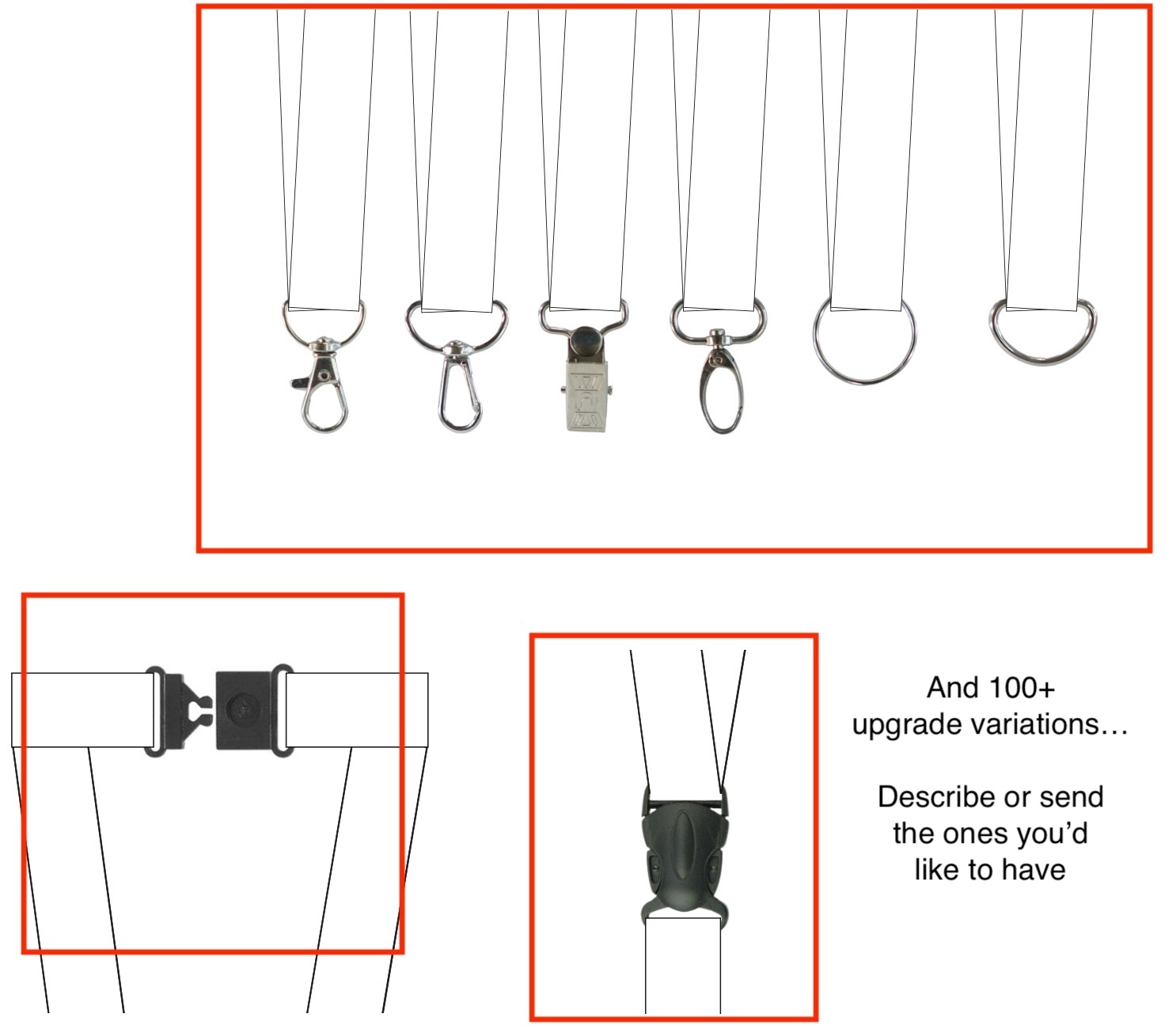 Lanyard Accessories and Hardware - Complete Solutions